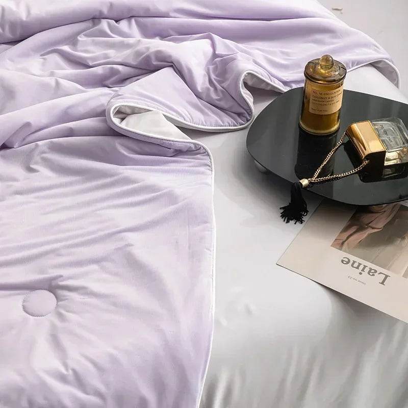 Cooling Lightweight Bamboo Fiber Summer Blanket - Sleep Galleria