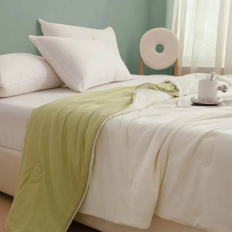 Cooling Lightweight Bamboo Fiber Summer Blanket - Sleep Galleria