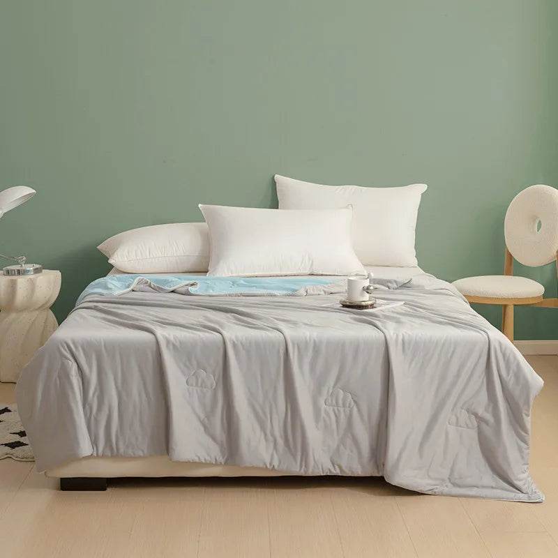 Cooling Lightweight Bamboo Fiber Summer Blanket - Sleep Galleria