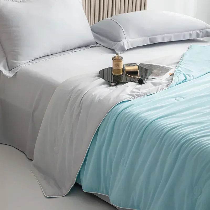 Cooling Lightweight Bamboo Fiber Summer Blanket - Sleep Galleria