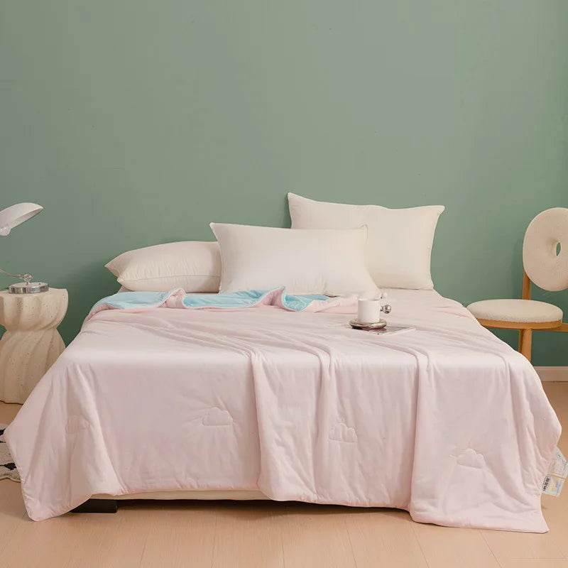 Cooling Lightweight Bamboo Fiber Summer Blanket - Sleep Galleria
