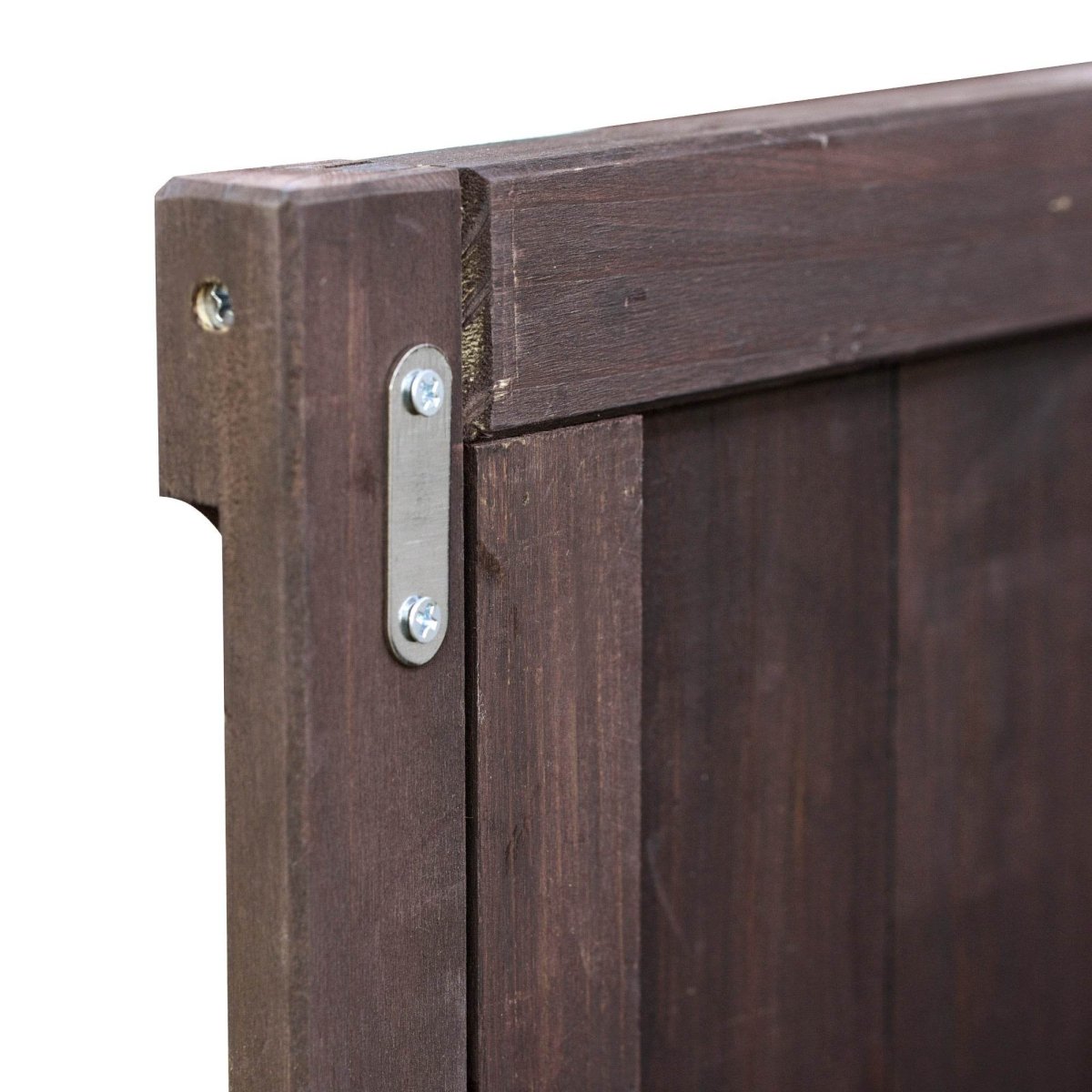 Farmhouse Solid Fir Wood Outdoor Kitchen Island Cart - Driftwood - Omega Lifestyles