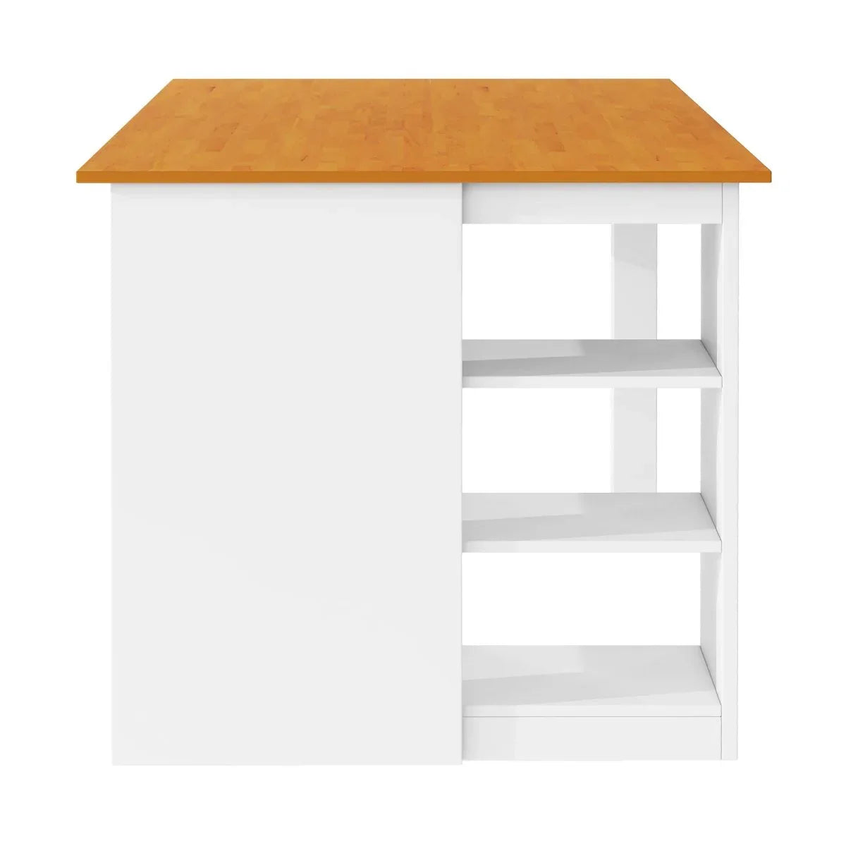 Farmhouse Solid Wood 5-Piece Counter Height Dining Set - Omega Lifestyles