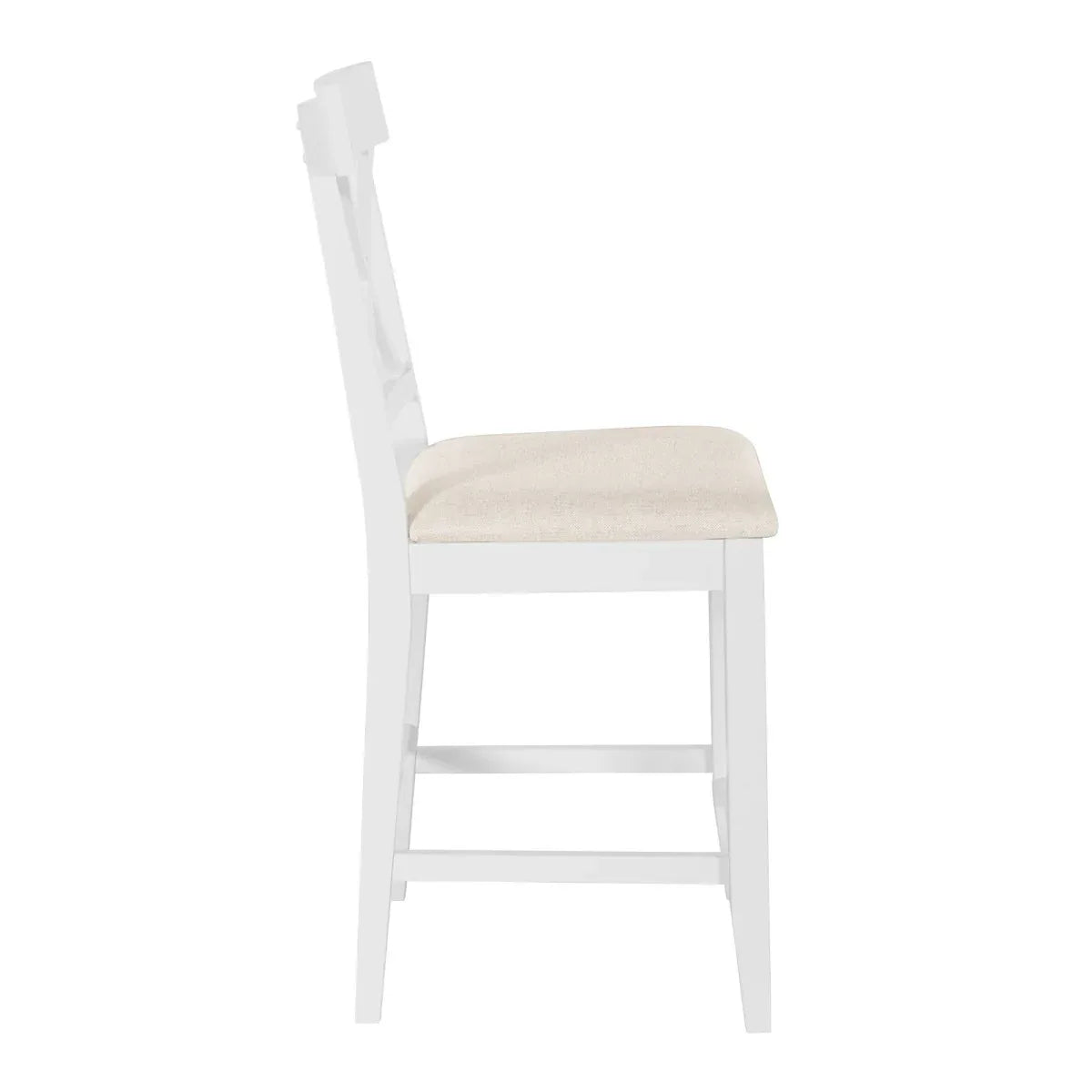 Farmhouse Solid Wood 5-Piece Counter Height Dining Set - Omega Lifestyles