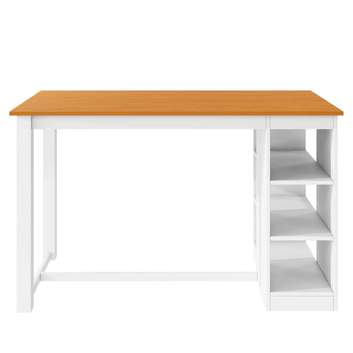 Farmhouse Solid Wood 5-Piece Counter Height Dining Set - Omega Lifestyles