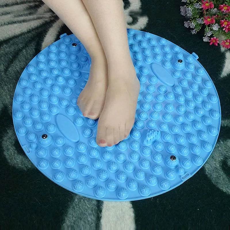 Finger Press Bamboo Foot Massage Board Pad - Sleep Galleria