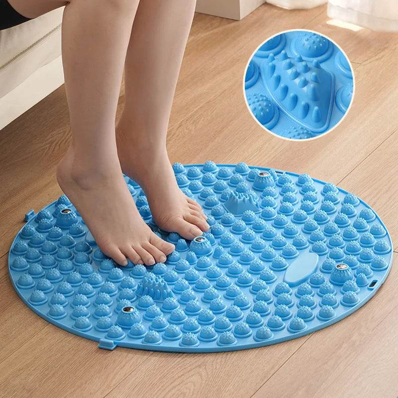 Finger Press Bamboo Foot Massage Board Pad - Sleep Galleria