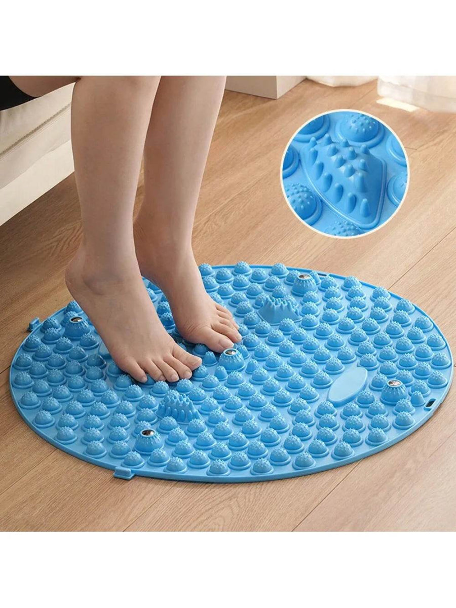 Finger Press Bamboo Foot Massage Board Pad - Sleep Galleria
