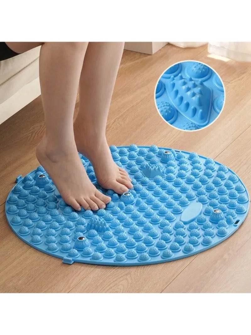 Finger Press Bamboo Foot Massage Board Pad - Sleep Galleria