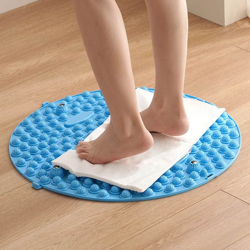Finger Press Bamboo Foot Massage Board Pad - Sleep Galleria