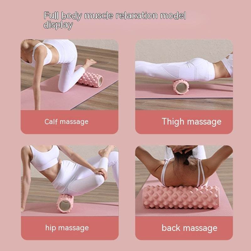 Foam Yoga Roller Muscle Relaxation and Fitness Tool - Sleep Galleria