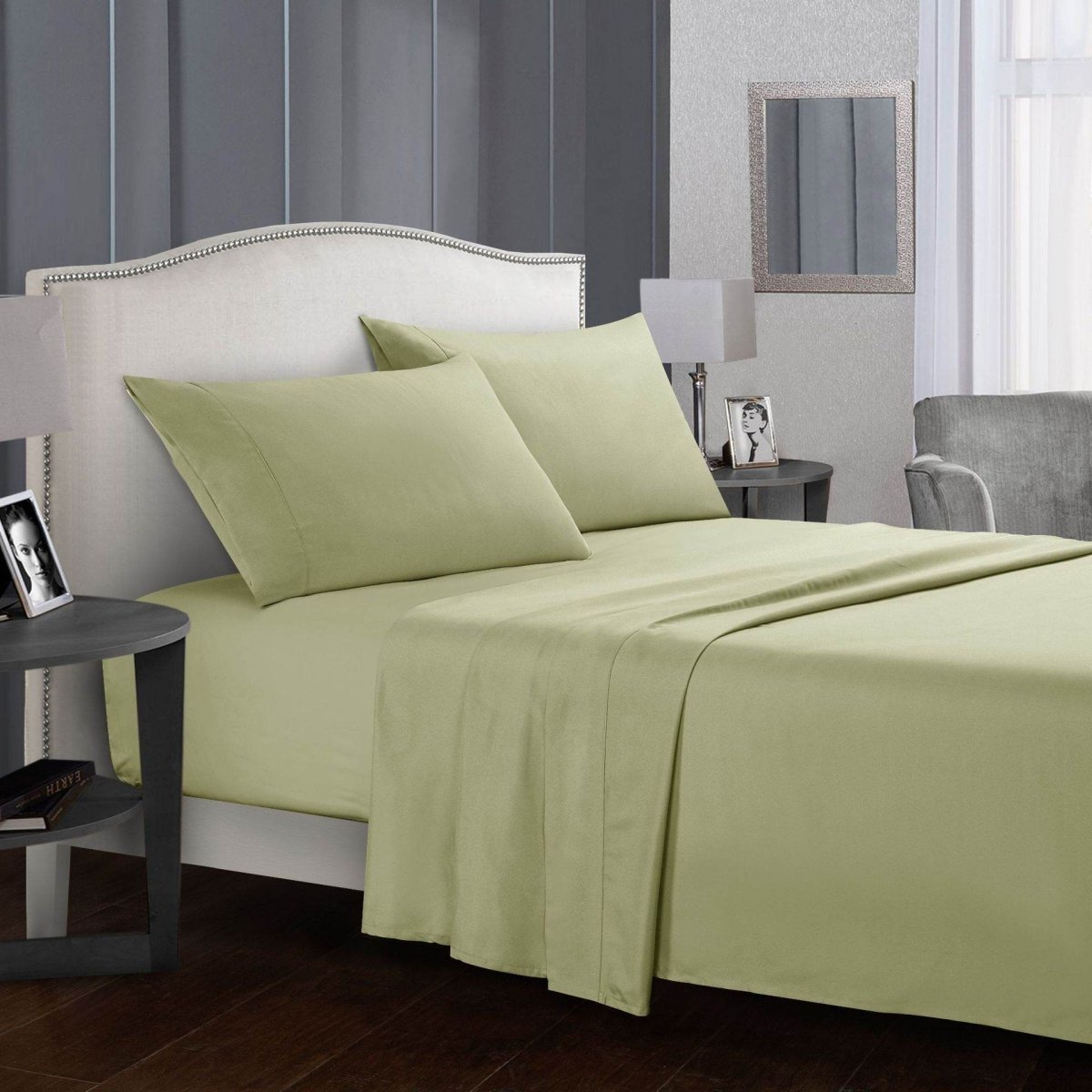 Four-Piece Wrinkle-Resistant Cotton Bed Sheet Set - Sleep Galleria