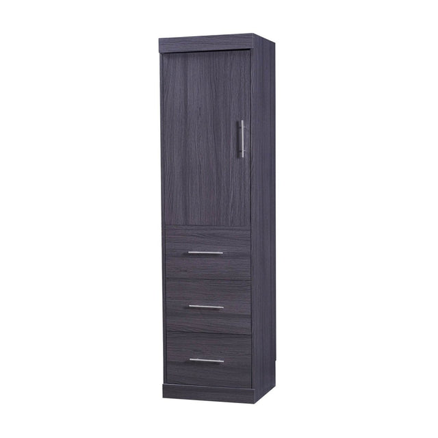 Full Size Folding Murphy Bed With Wardrobe Drawers - Omega Lifestyles
