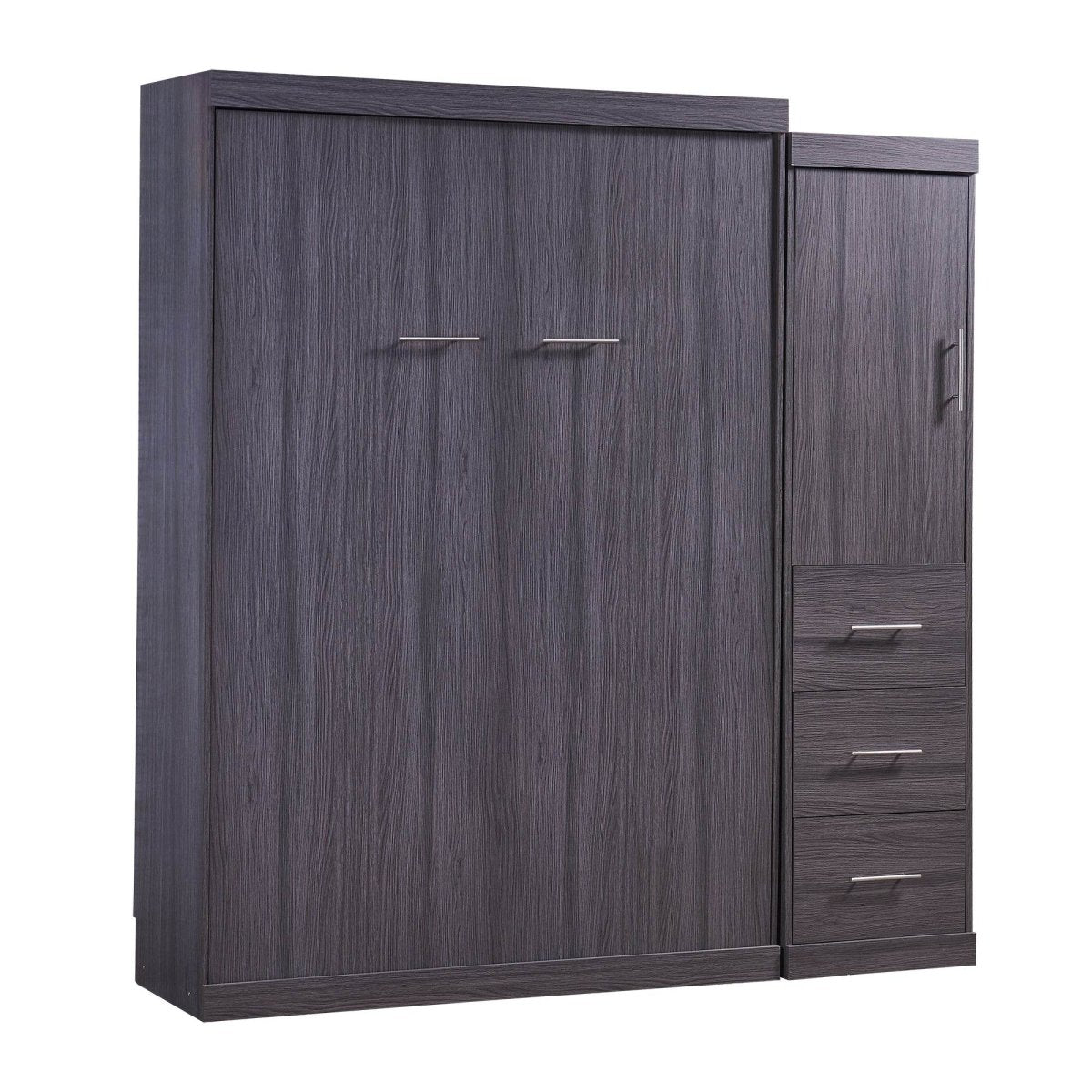 Full Size Folding Murphy Bed With Wardrobe Drawers - Sleep Galleria