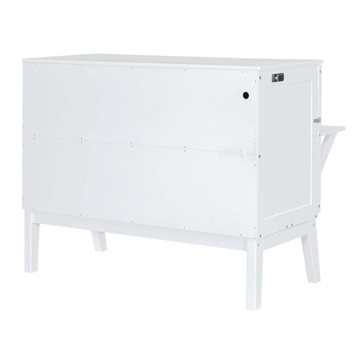 Full Size Murphy Bed With USB Port And Shelves - Sleep Galleria