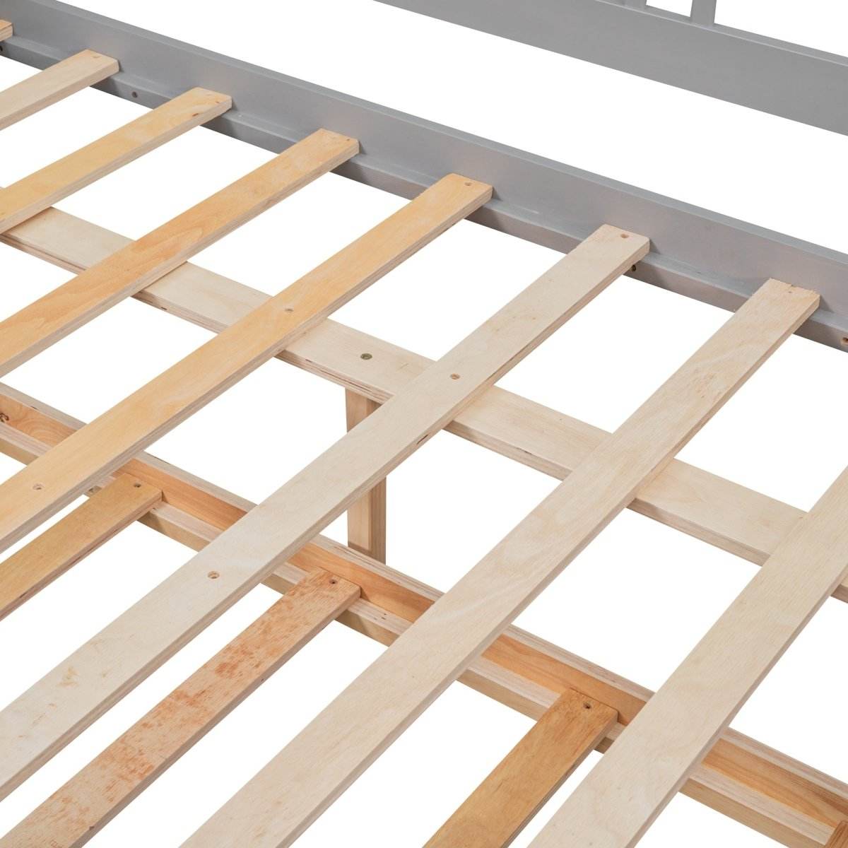 Full Size Solid Wood Daybed With Twin Trundle - Sleep Galleria