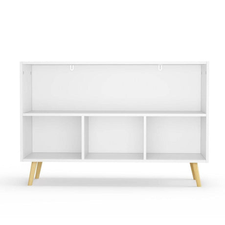 Kids MDF Bookcase With Collapsible Fabric Drawers - Sleep Galleria