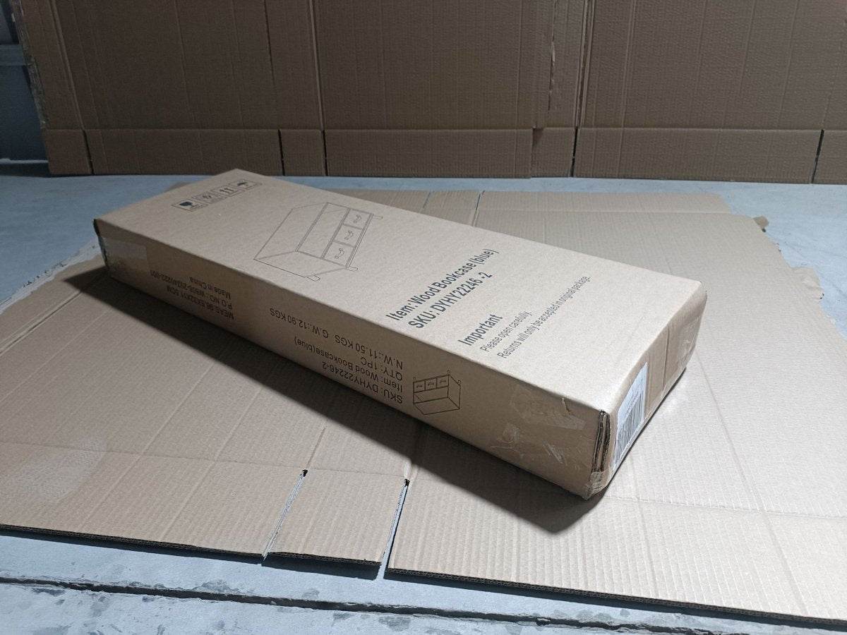 Kids MDF Bookcase With Collapsible Fabric Drawers - Sleep Galleria