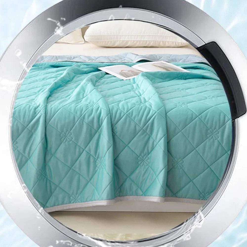 Lightweight Cooling Quilted Polyester Summer Blanket - Sleep Galleria
