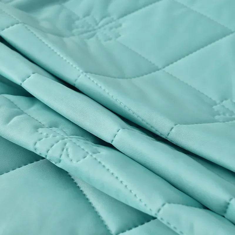 Lightweight Cooling Quilted Polyester Summer Blanket - Sleep Galleria