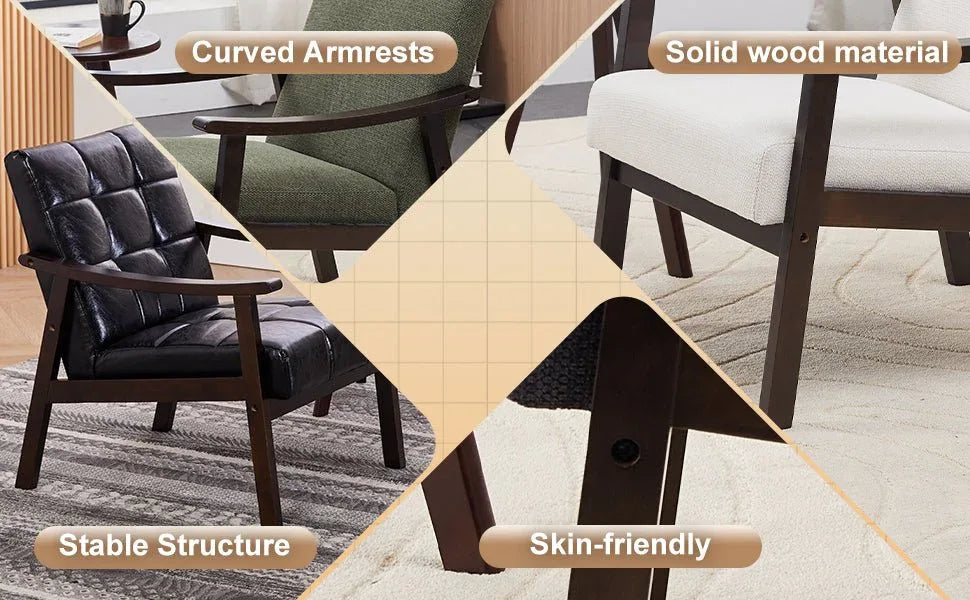 Medieval-Inspired High Back Upholstered Modern Armchair - Omega Lifestyles