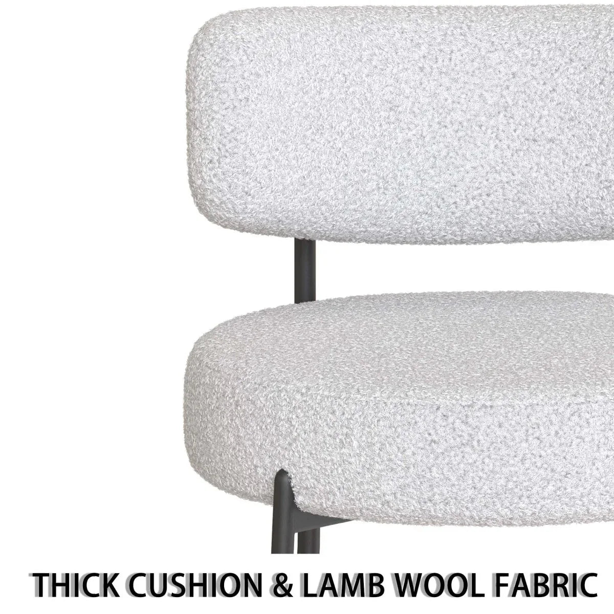 Medieval Modern Cream MDF Dining Table With Cushioned Chairs - Omega Lifestyles