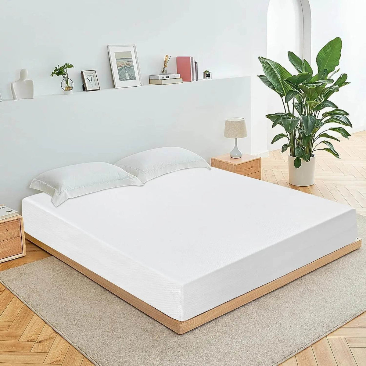 Medium 8-Inch Gel-Infused Cooling Memory Foam Mattress - Sleep Galleria