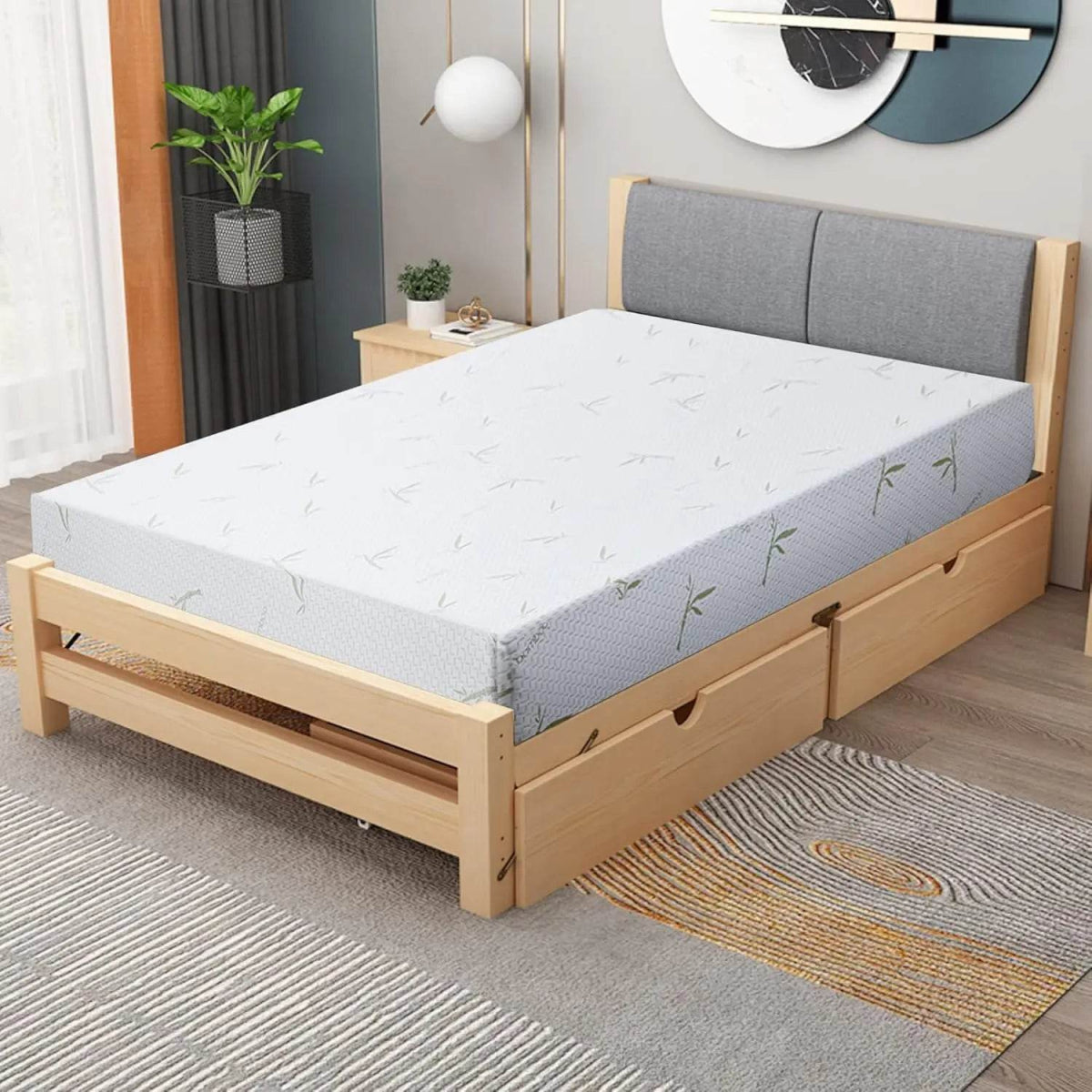 Medium 8-Inch Gel-Infused Cooling Memory Foam Mattress - Sleep Galleria