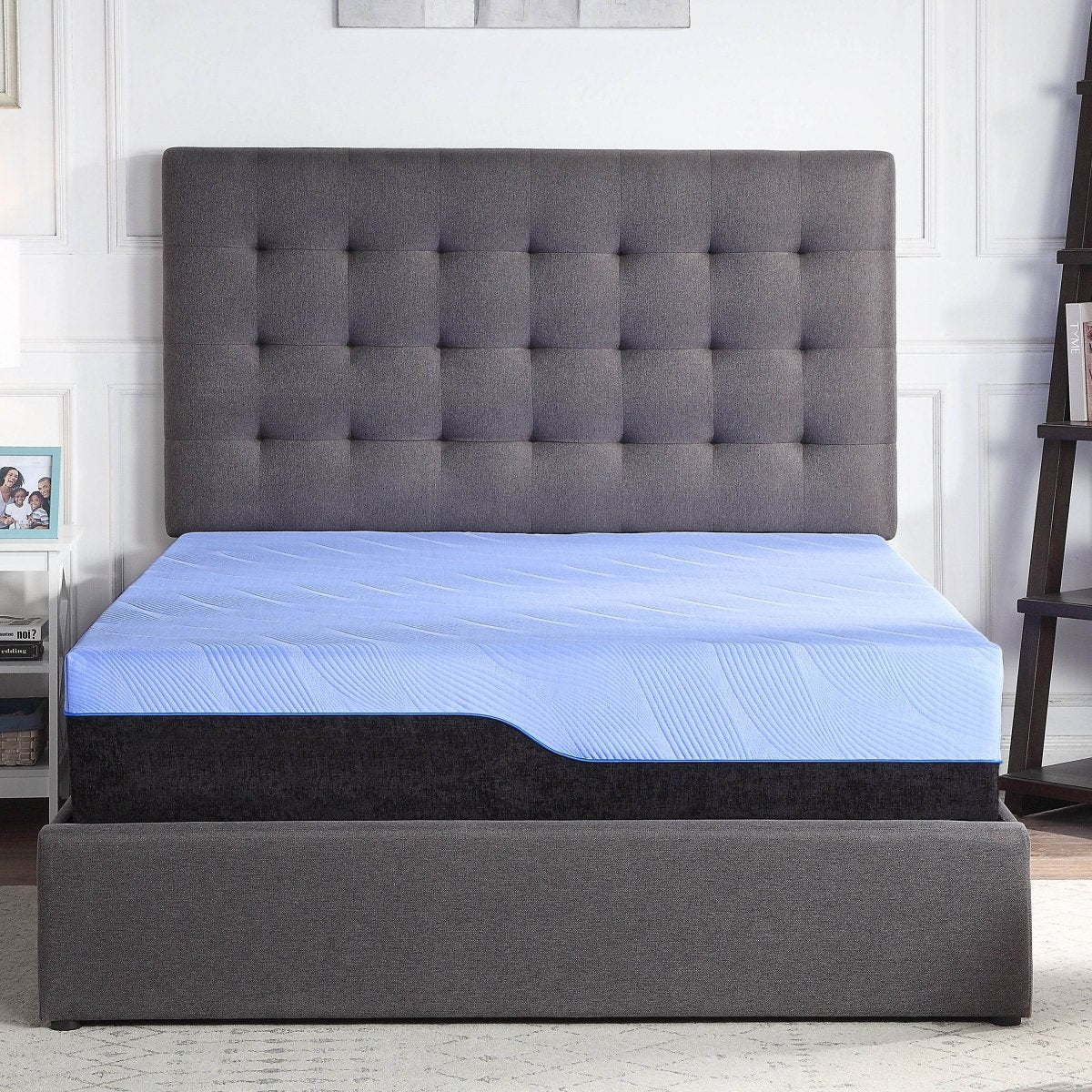 Medium Hybrid Cooling Gel Memory Foam and Coil Mattress - Sleep Galleria