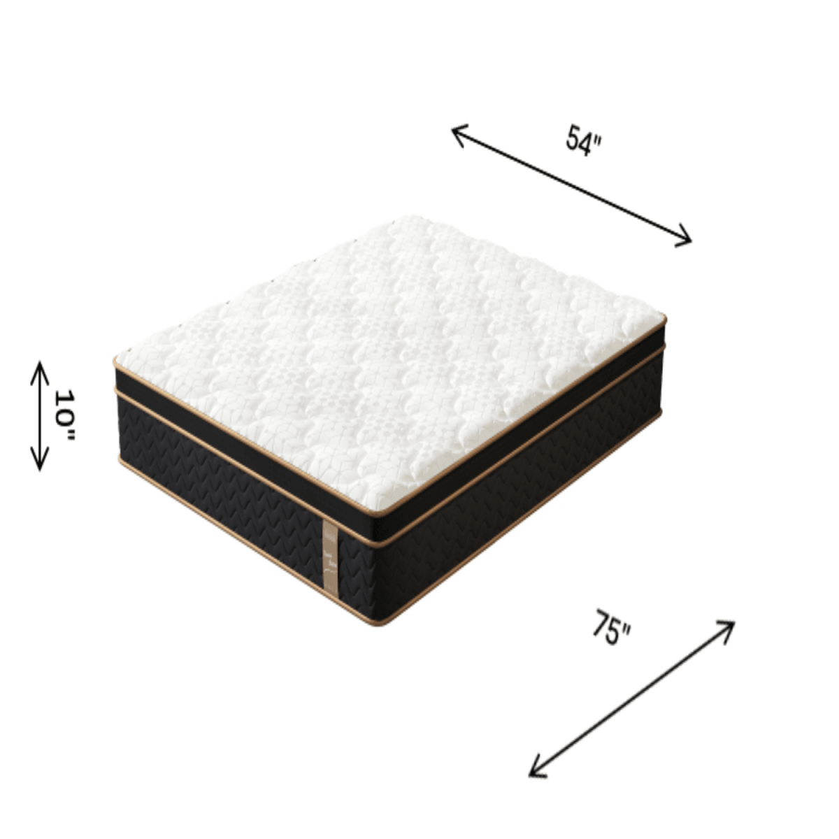 Medium Plush Gel Hybrid Pocket Spring Mattress - Sleep Galleria