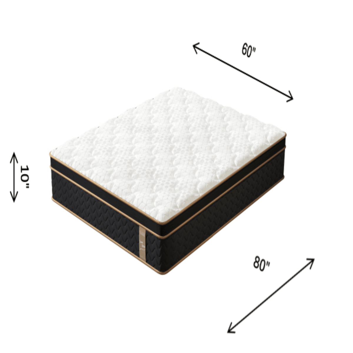 Medium Plush Hybrid Gel Memory Foam Mattress - Sleep Galleria
