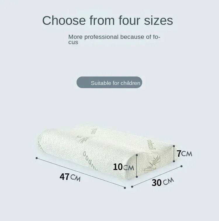 Memory Foam Cervical Neck Protection Pillow - Sleep Galleria