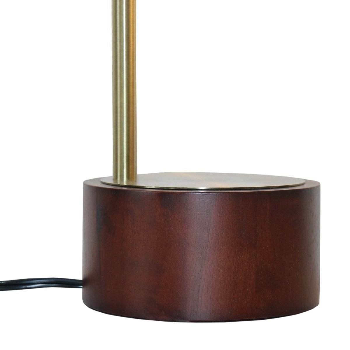 Mid-Century Modern Bronze Metal Glass Table Lamp - Sleep Galleria