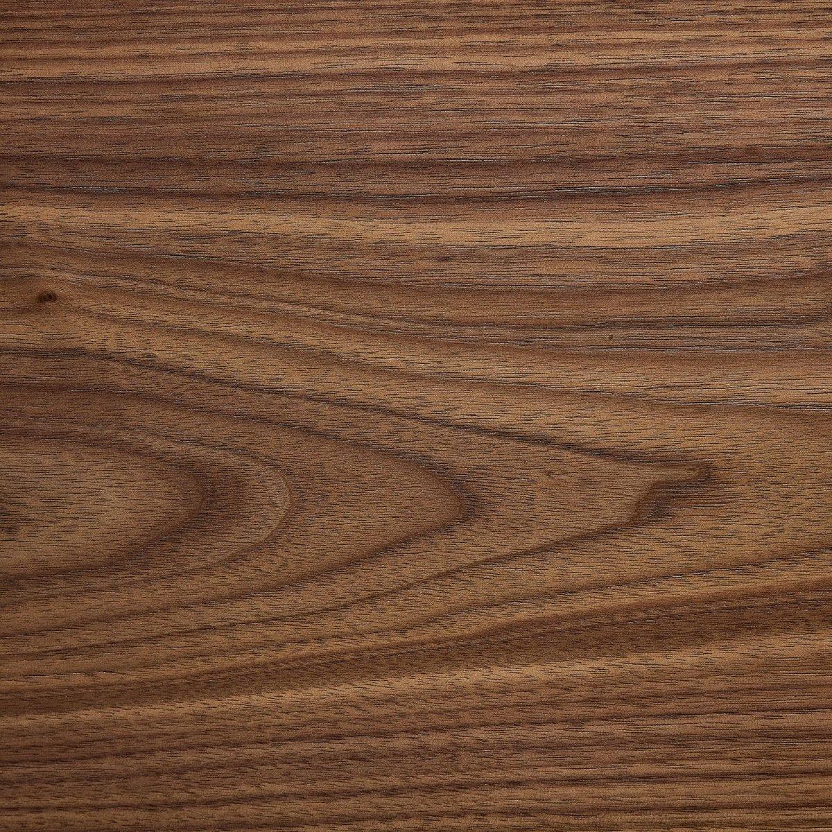 Modern 36-Inch Square Walnut Wood Veneer Coffee Table - Omega Lifestyles