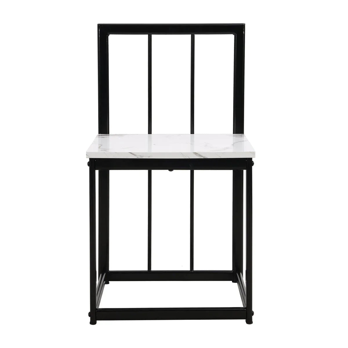 Modern 7-Piece Dining Table Set With Six Chairs - Omega Lifestyles