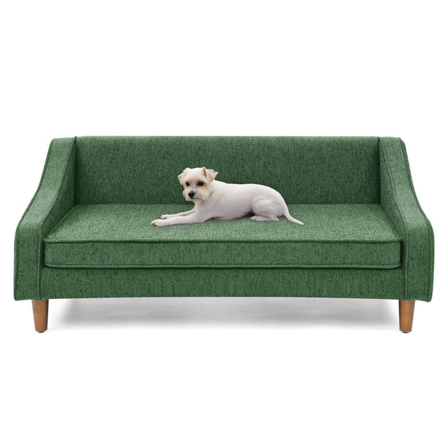 Modern Durable Elevated Foam Dog Sofa Bed - Omega Lifestyles