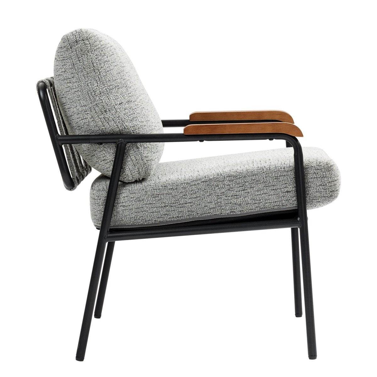Modern Fabric Upholstered Foam Accent Chair - Sleep Galleria