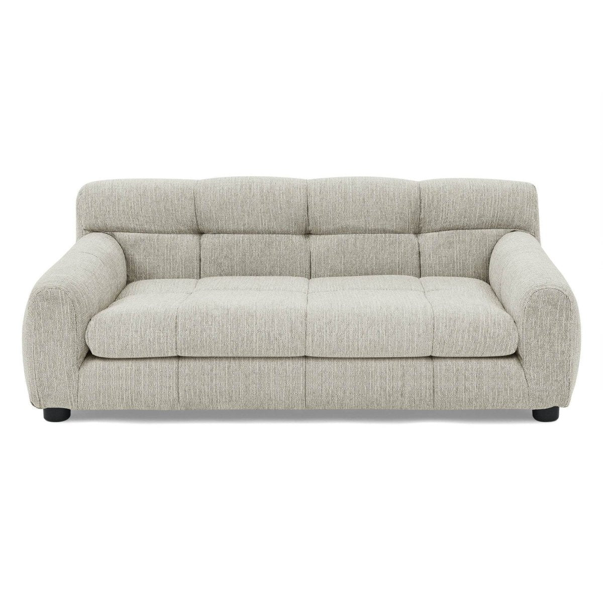 Modern Linen Fabric Pet Sofa With Armrests - Sleep Galleria