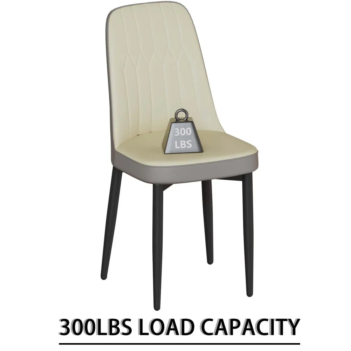 Modern MDF Industrial Dining Table And Chair Set - Omega Lifestyles