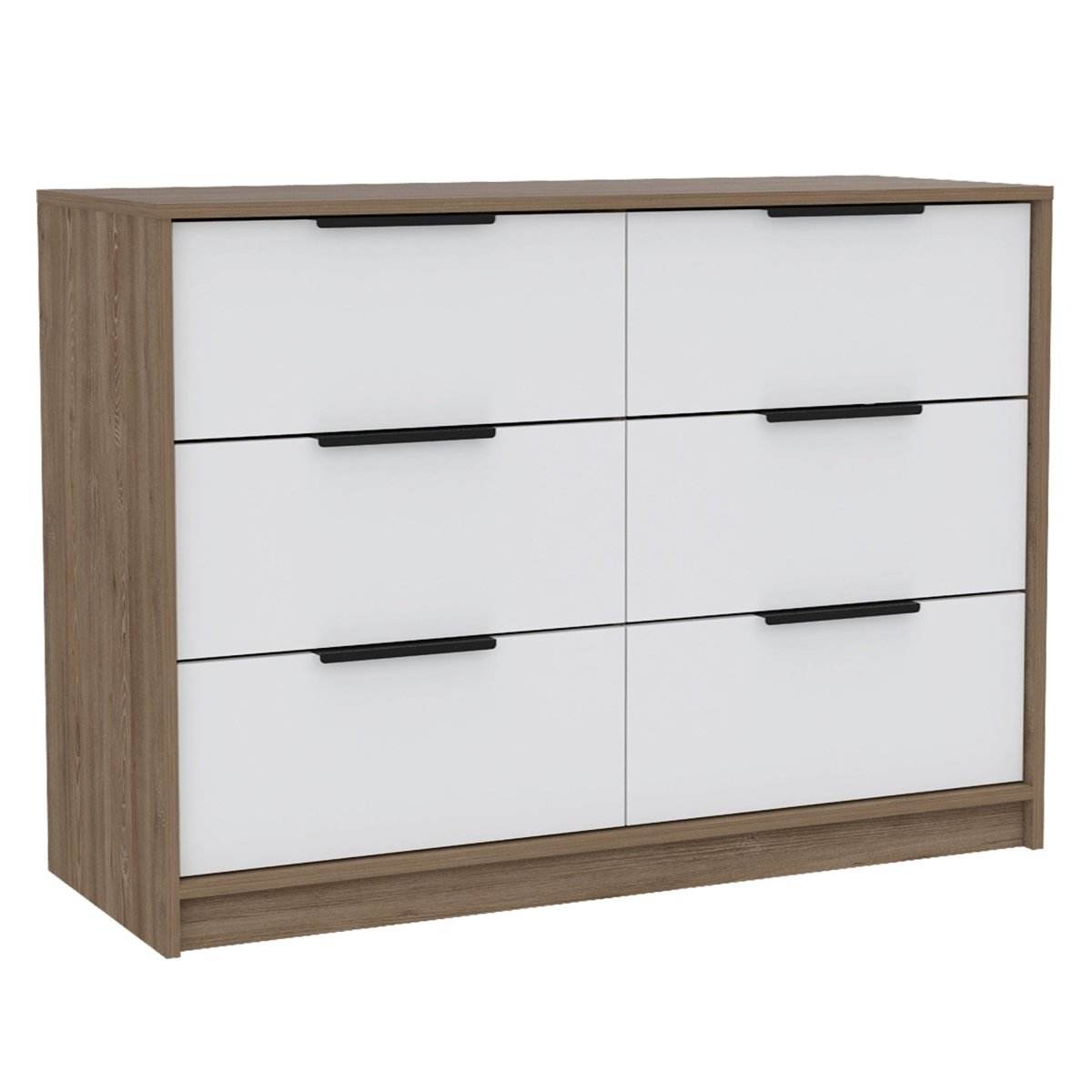 Modern Multicolor Particle Board Four Drawer Dresser - Sleep Galleria