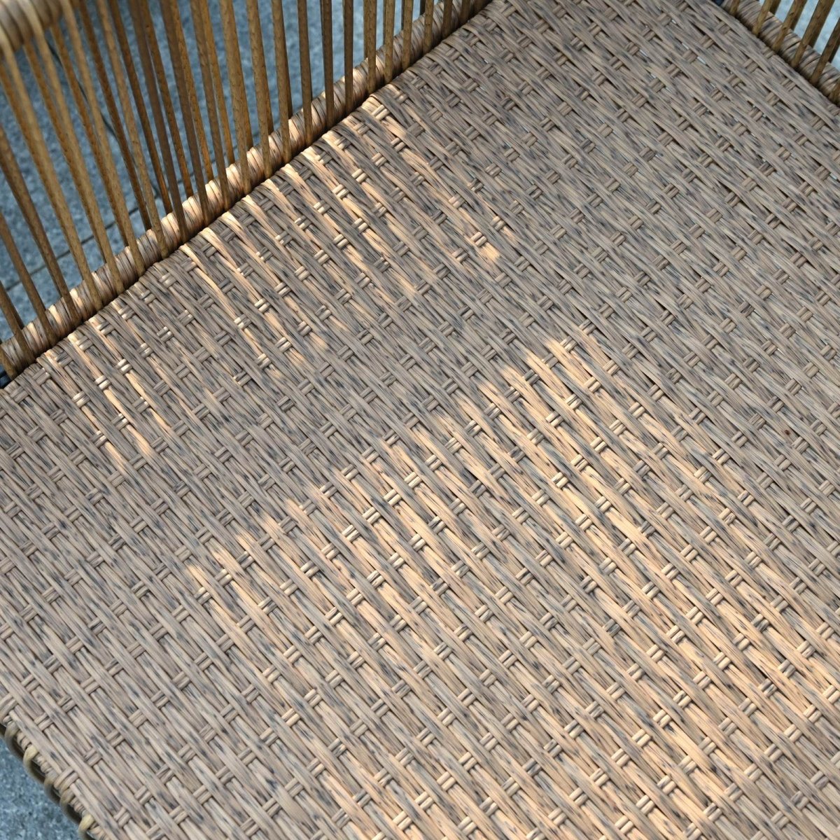 Modern Outdoor PE Rattan 2-Seater Sofa Set With Table - Sleep Galleria