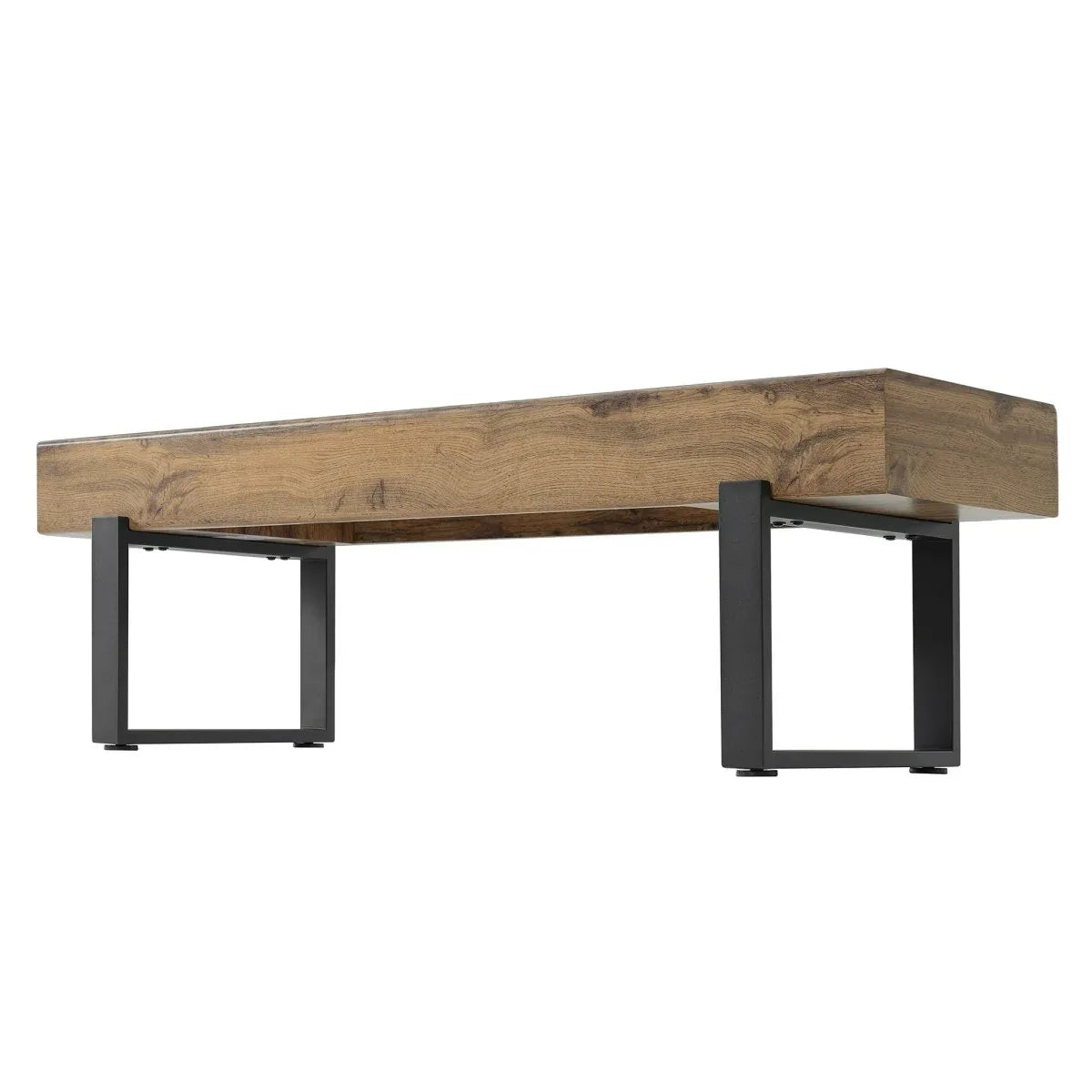 Modern Upholstered MDF And Metal Bedroom Bench - Omega Lifestyles