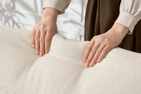 Modern White Upholstered Chaise Lounge Recliner Chair - Sleep Galleria