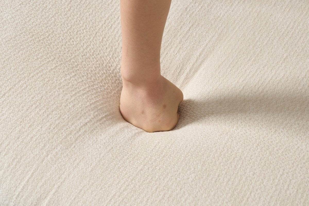 Modern White Upholstered Chaise Lounge Recliner Chair - Sleep Galleria