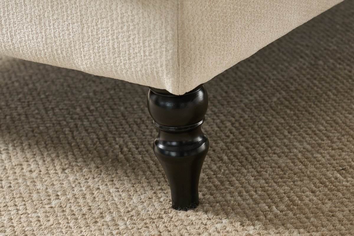 Modern White Upholstered Chaise Lounge Recliner Chair - Sleep Galleria