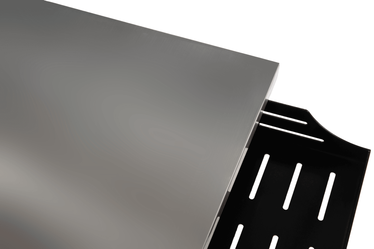 Outdoor Kitchen Wicker Rolling Cart With Storage Cabinet - Omega Lifestyles