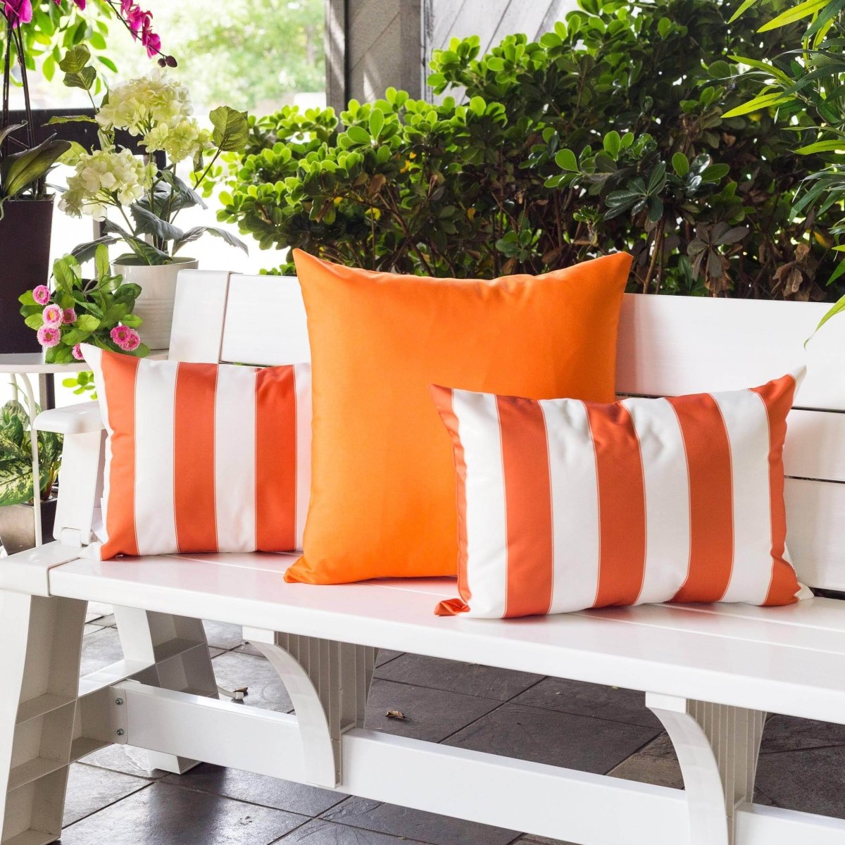 Outdoor Weather - Resistant 14x20 Solarium Polyester Pillow - Driftwood - Omega Lifestyles