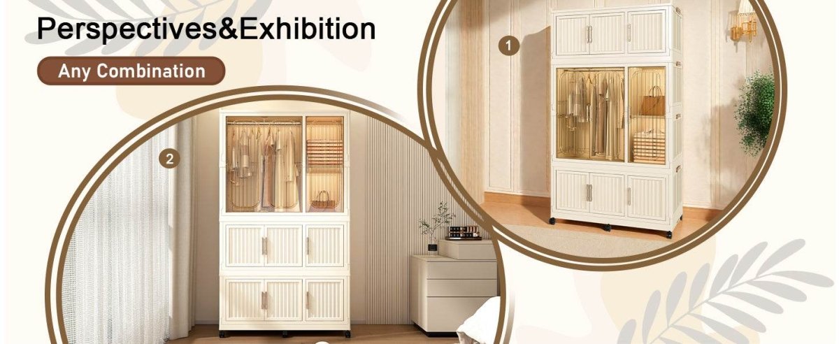 Portable Magnetic Door Wardrobe Closet Organizer Storage Furniture - Sleep Galleria