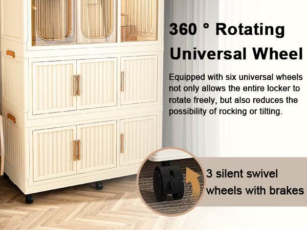 Portable Magnetic Door Wardrobe Closet Organizer Storage Furniture - Sleep Galleria