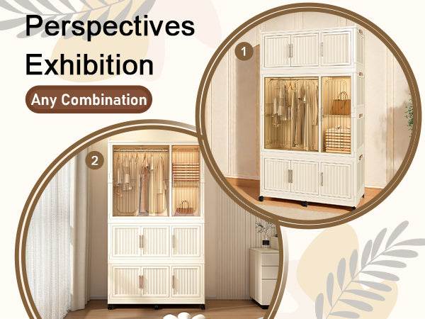 Portable Magnetic Door Wardrobe Closet Organizer Storage Furniture - Sleep Galleria
